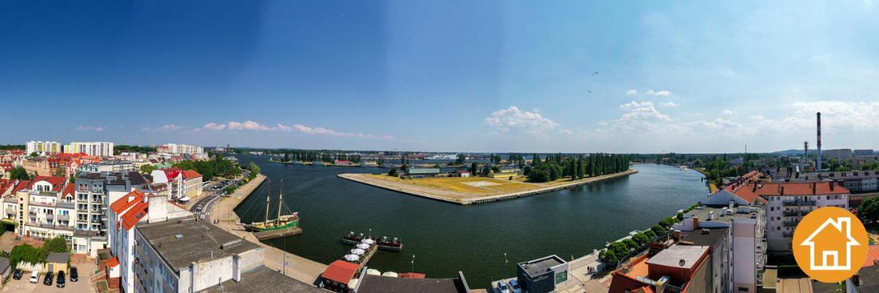 Apartament Z Widokiem Na Port - Visitopl Świnoujście Exteriör bild