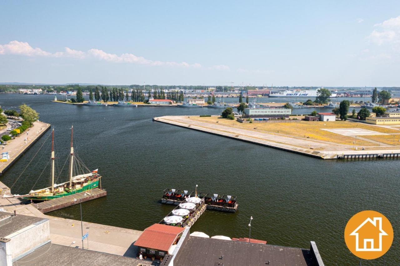 Apartament Z Widokiem Na Port - Visitopl Świnoujście Exteriör bild