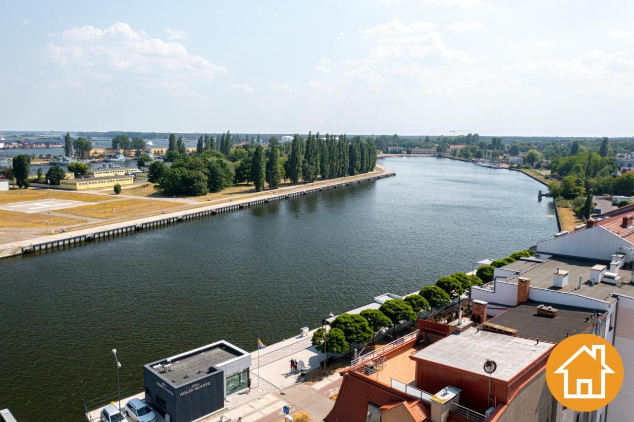 Apartament Z Widokiem Na Port - Visitopl Świnoujście Exteriör bild